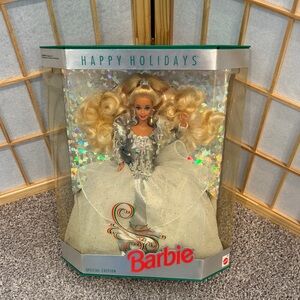 Barbie Holiday Edition Doll in Silver and White